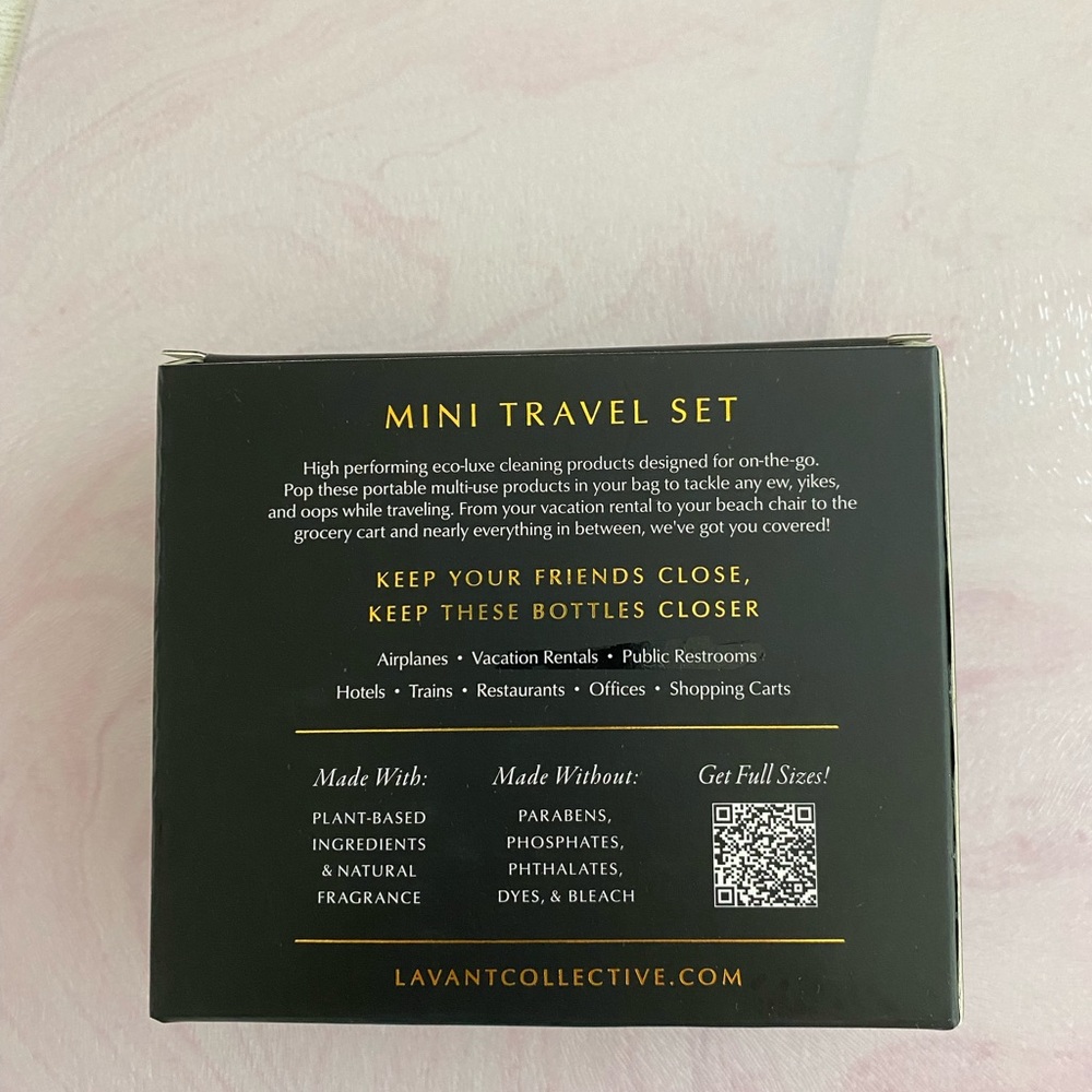 L'avant Collective Mini Travel Set NWT/still in box - Picture 3 of 6